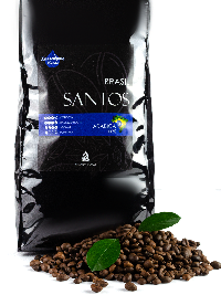 Кофе натуральный зерновой Brasil Santos